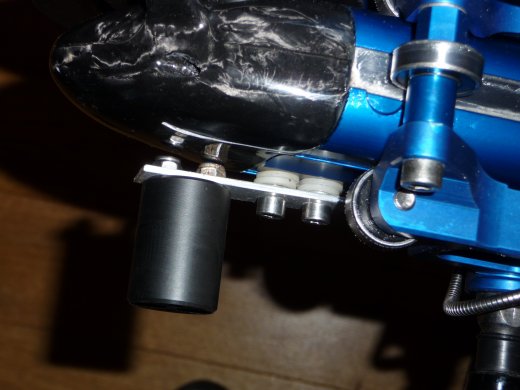 Headlight attachment Rowingbike 209 (detail top)