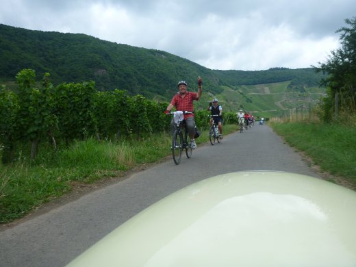 Euro Tour 2013 - Day 9 (other cyclists on the Moselle)