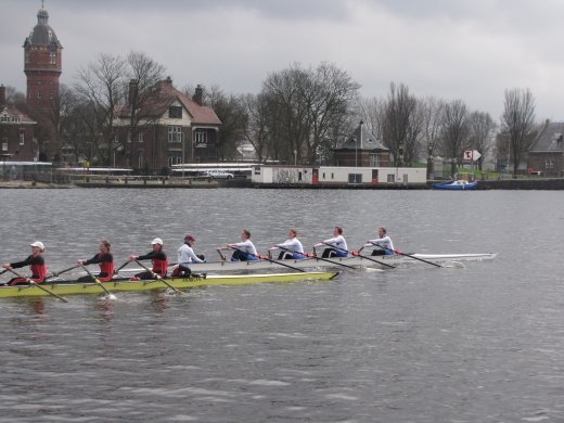 Head of the River Amstel (2012) - overtaking the first boat